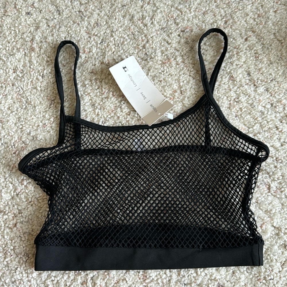 New fishnet top